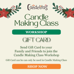 Gift Card for Candle Making Class Workshop